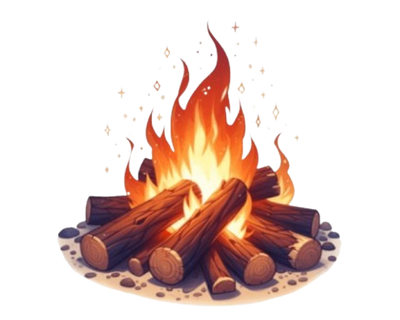 الحطب والفحم ومواد الإشعال