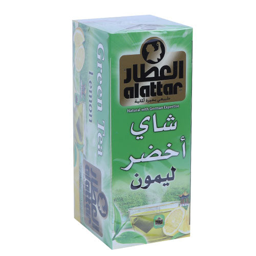 شاي أخضر ليمون (العطار)