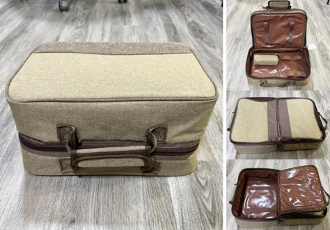 شنطة رحلات فارغة – 38×26×20 سم