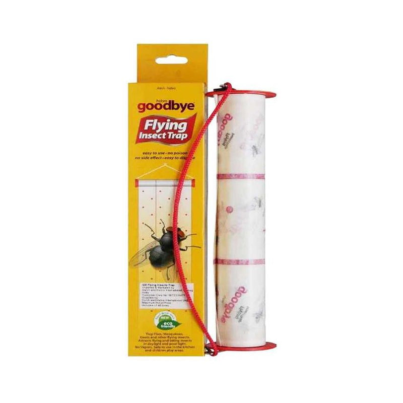 Insect adhesive roll for trips