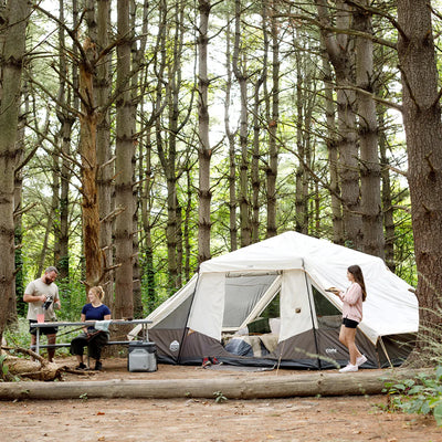 خيمة عائلية مضيئة 10 أشخاص  ( 4.88 م× 2.74 م×2.03 م )