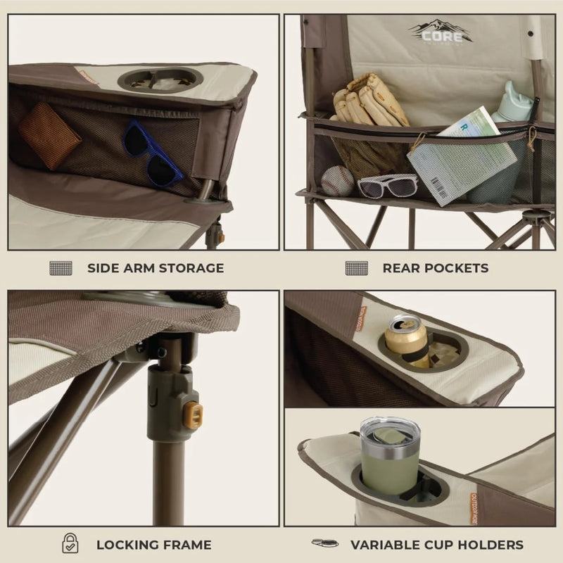 كرسي الرحلات المزدوج  91 × 61 × 142سم