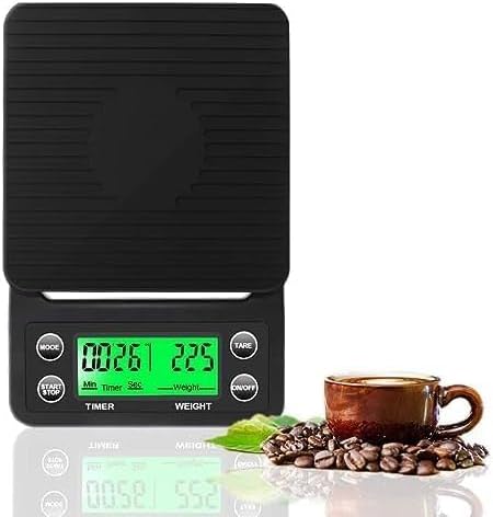 طقم إعداد القهوة اليدوية 600 مل – أسود