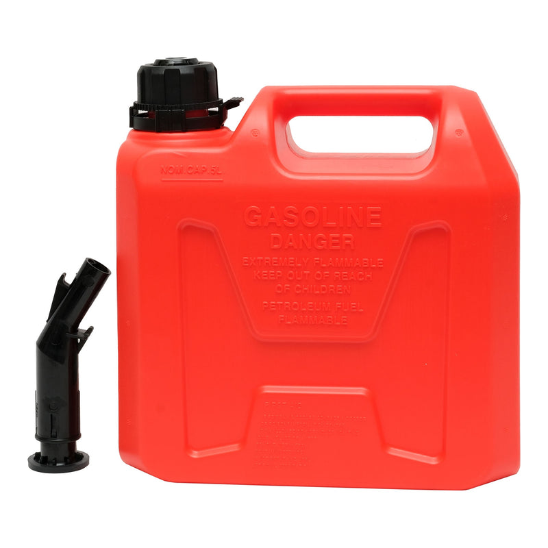 Portable plastic petroleum tank