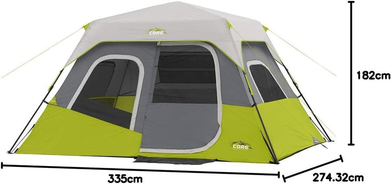 خيمة  لـ6 أشخاص – 3.35×2.74×1.83 م