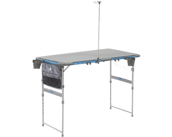 طاولة تخييم – 127 × 66 × 86.4 سم