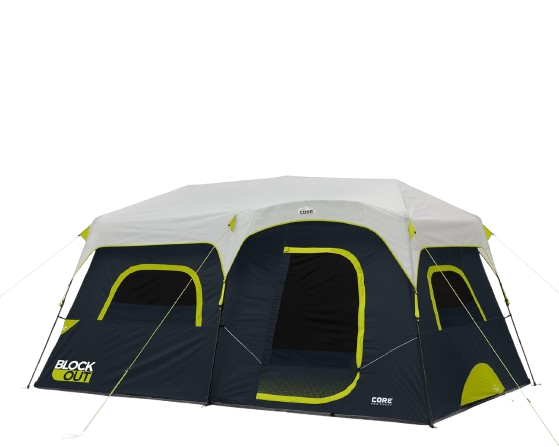 خيمة  سوداء 9 أشخاص – 4.27×2.74×1.98 م (14×9 قدم)