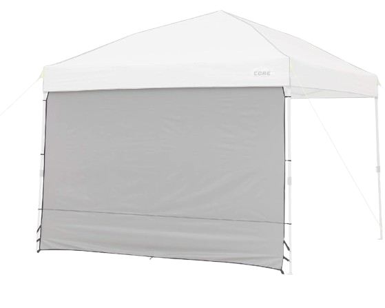 جدار شمسي للمظلة 10×10 قدم (3.05 × 3.05 م)