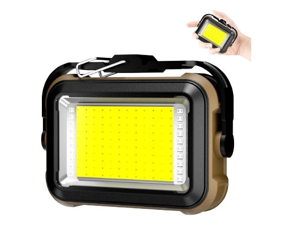 كشاف محمول بالطاقة الشمسية وقابل للشحن