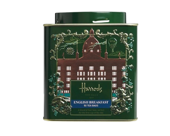 شاي الإفطار الإنجليزي الفاخر من هارودز – 50 ظرف شاي