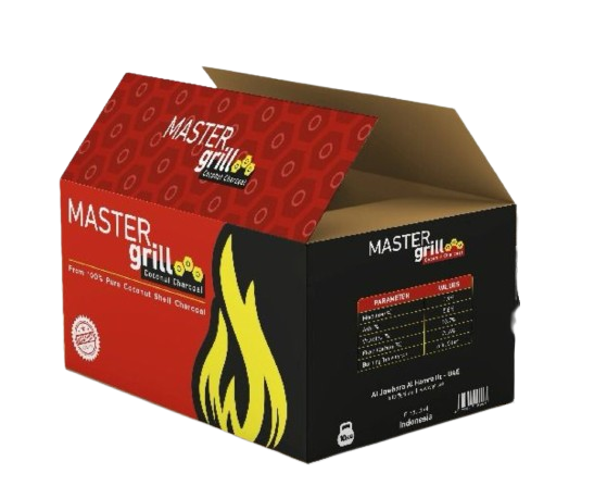 "MASTER grill" – فحم جوز الهند – 10 كغ