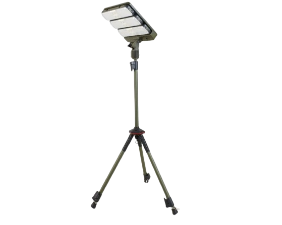 كشاف  الرحلات بثلاثة أرجل يعمل بالطاقة الشمسية