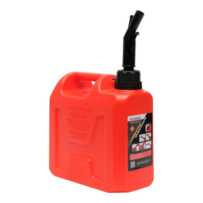 Portable plastic petroleum tank