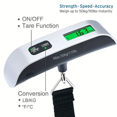 Advanced luggage scale