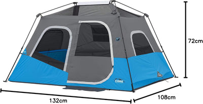 خيمة  مضيئة 6 أشخاص – 2.74×3.35×1.83 م