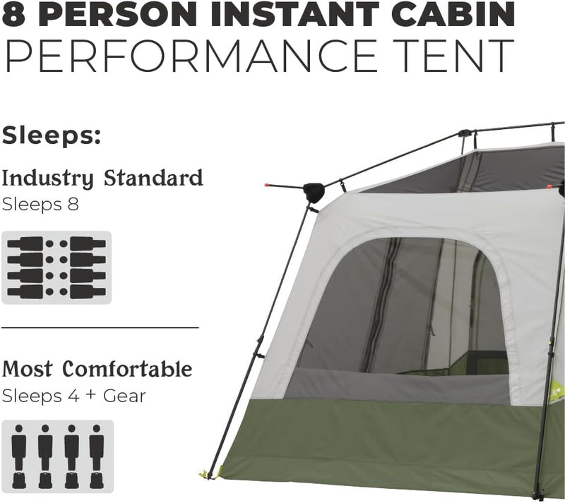 خيمة  – 8 أشخاص – 101.6×120×20.3 سم