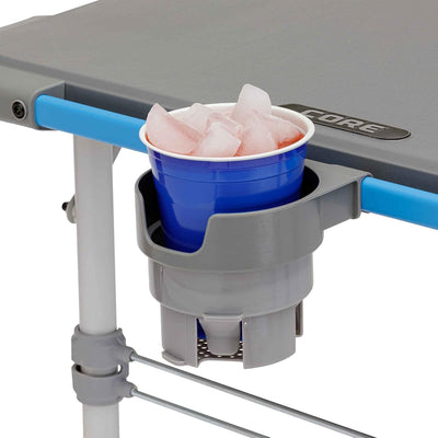 طاولة تخييم – 127 × 66 × 86.4 سم