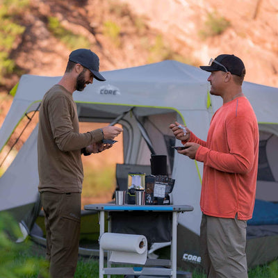 طاولة تخييم – 127 × 66 × 86.4 سم