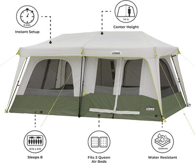 خيمة  – 8 أشخاص – 101.6×120×20.3 سم