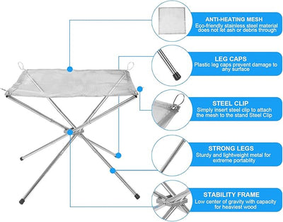 Outdoor Fire Pit for Camping