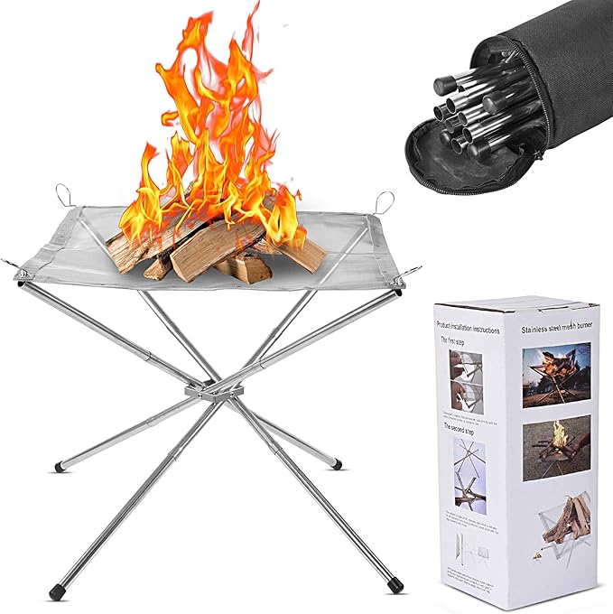 Outdoor Fire Pit for Camping