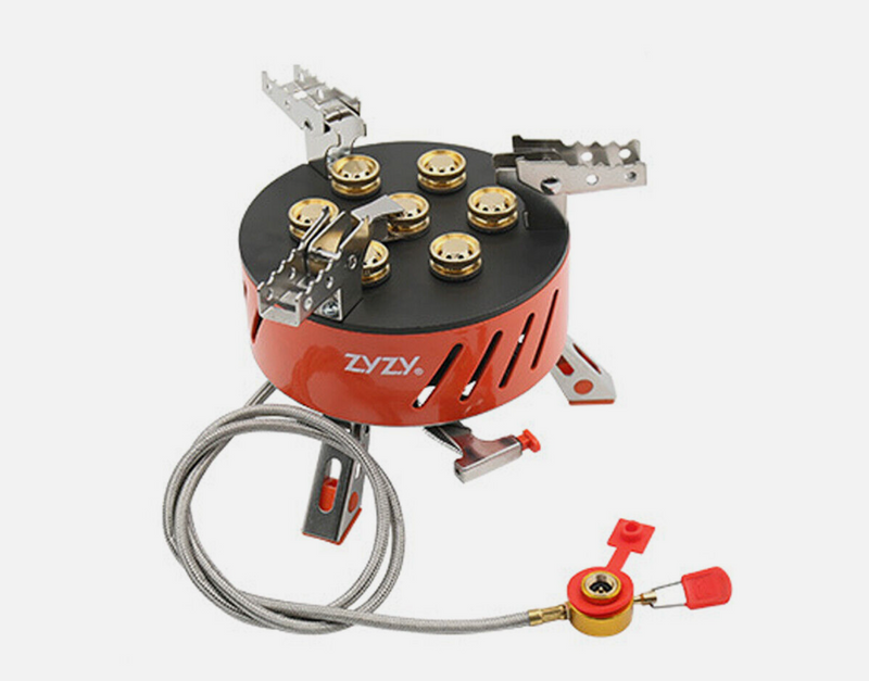 Travel gas stove with bag