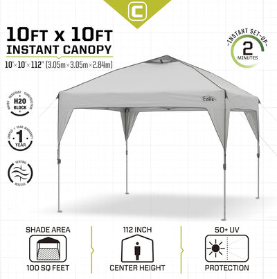 مظلة 10×10 قدم (3.05 × 3.05 م)