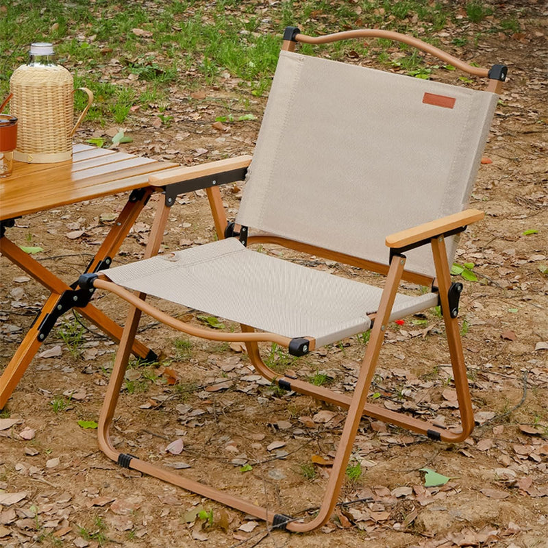 Low chair for road trips