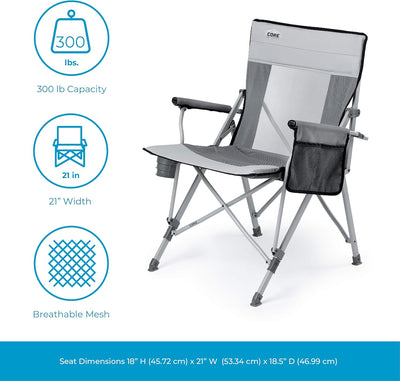 كرسي الرحلات 53.3 × 45.7 × 53.3سم