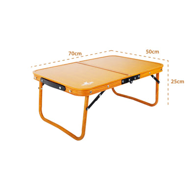 Wooden foldable picnic table