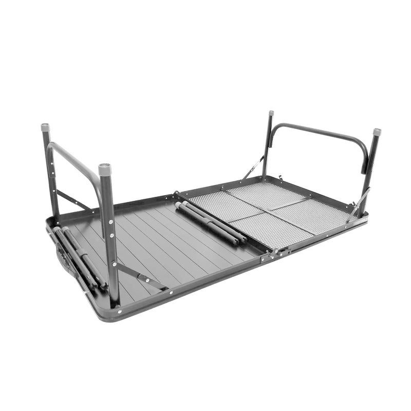 Aluminum foldable picnic table