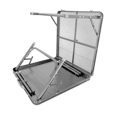 Aluminum foldable picnic table