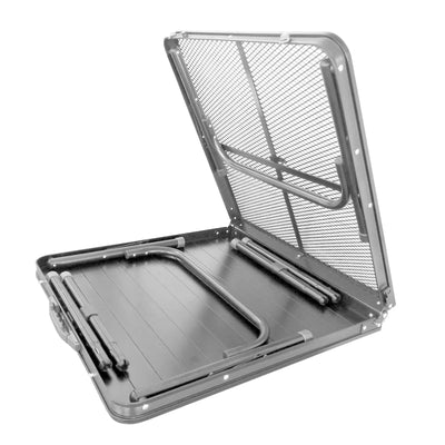 Aluminum foldable picnic table