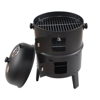 Mobile charcoal grill