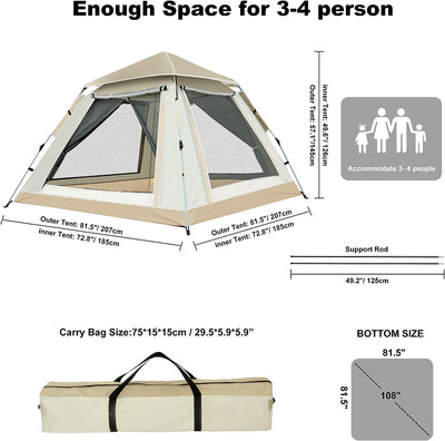 Trekking tent