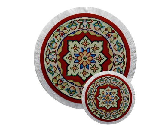 طقم حاملة دلة مع حاملة فنجان قطعتين