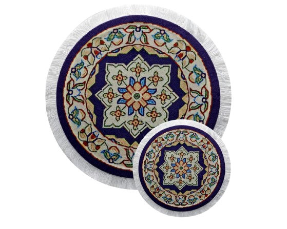 طقم حاملة دلة مع حاملة فنجان قطعتين