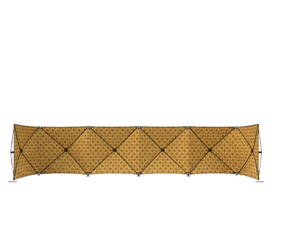 غطاء ساتر حماية (145 × 870 سم)