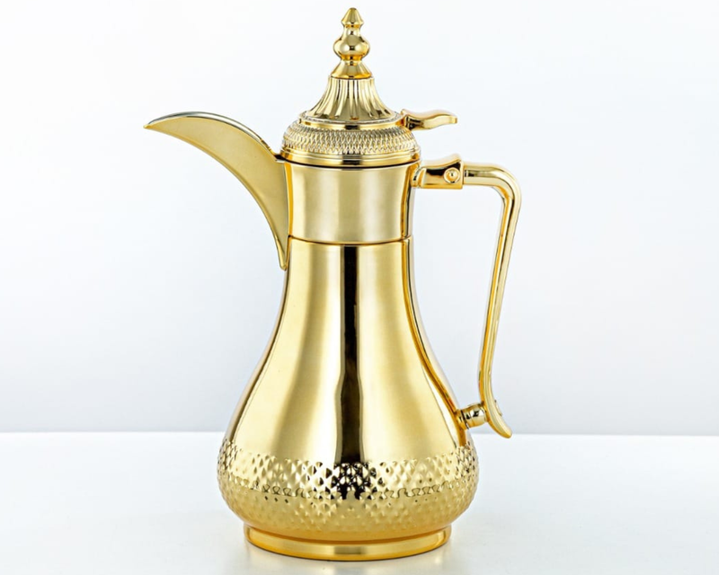دلة 0.6 لتر ستانلس ستيل – ذهبي