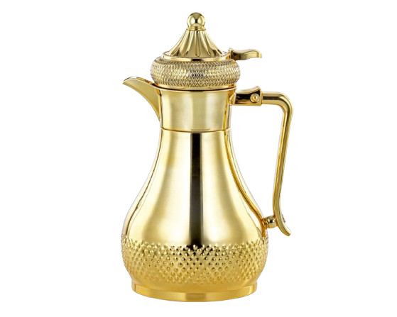 دلة  1 لتر ستانلس ستيل – ذهبي