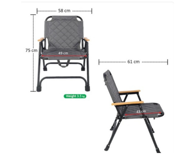 كرسي أنيق ومريح  (61 × 58 × 75 سم)