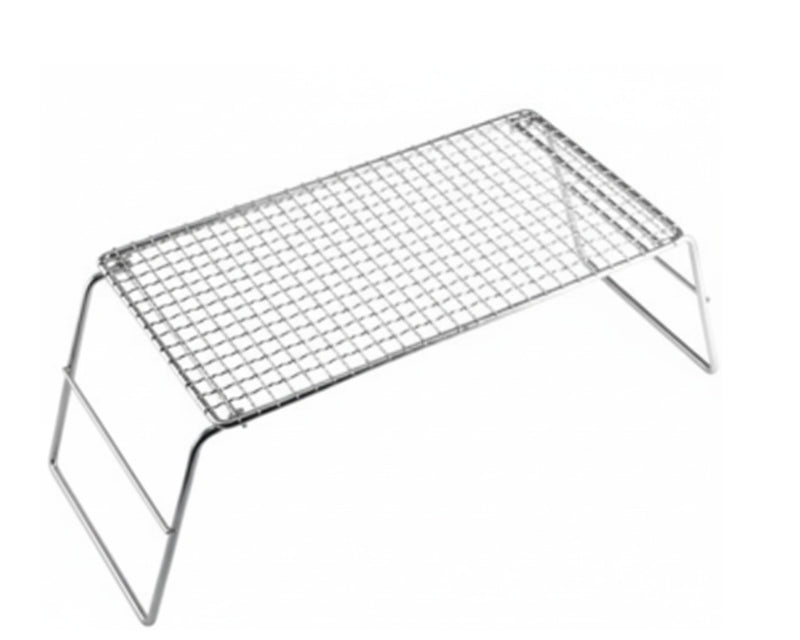 رف شواء ستانلس ستيل 45 × 30 سم