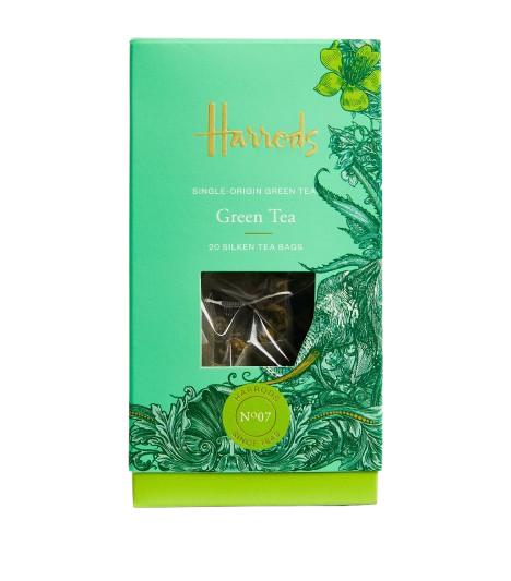 شاي هارودز الأخضر (20 ظرف حريري)