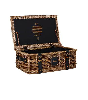 Harrods wooden basket