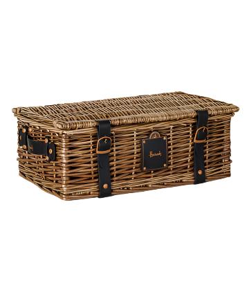 Harrods wooden basket