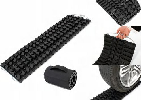 سلاسل إطارات مقاومة للانزلاق – 100 سم × 28 سم – 6.7 كجم