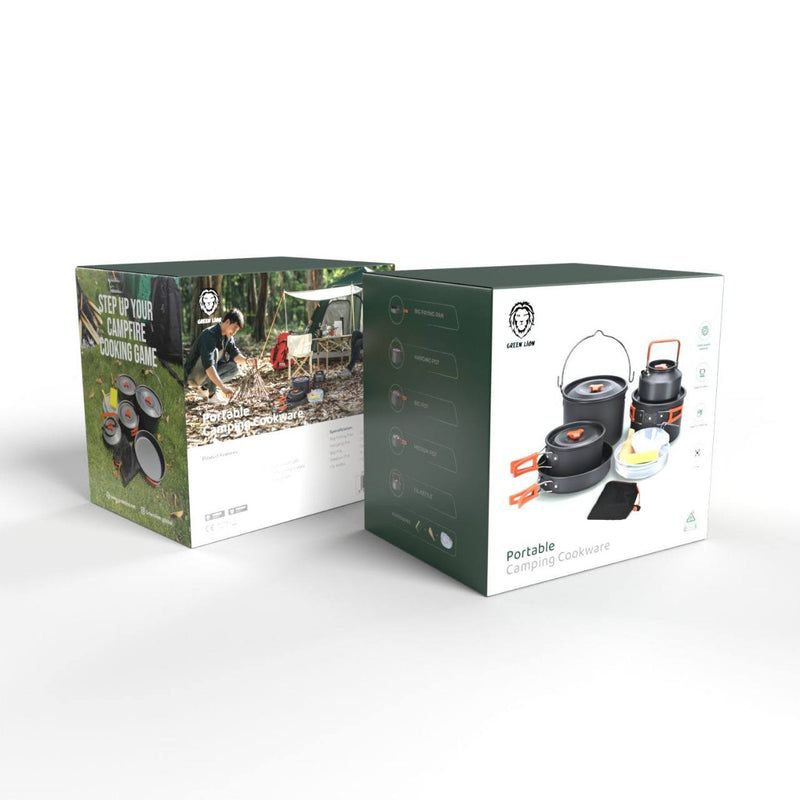 Complete travel cooking set