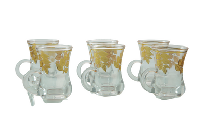 Tea Istikana Set - Golden Branches