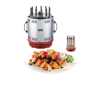 Rotary electric grill 