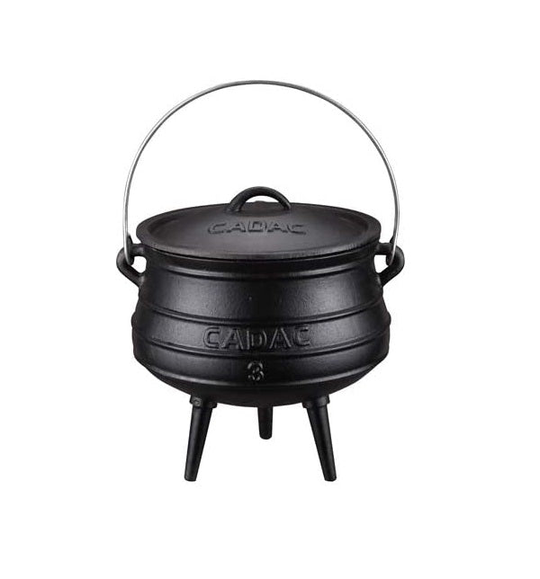 Traditional cooking pot with legs 